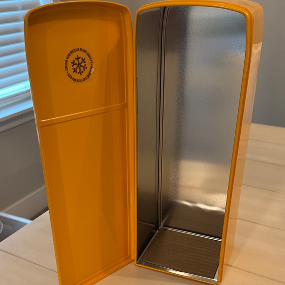 Veuve Clicquot x SMEG Orange Mini Fridge Bottle Cooler - Picture 4 of 5